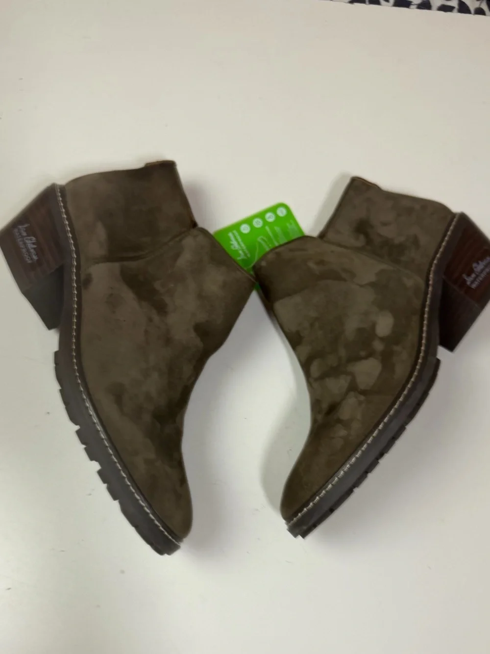 Sam Edelman Olive Pryce Waterproof Suede Leather Versatile Ankle Boots NWT 8.5